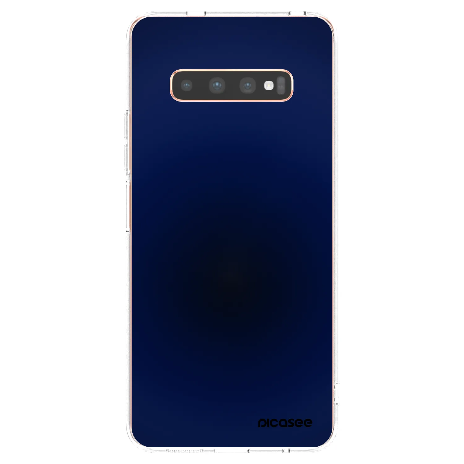 Picasee silikonski prozorni ovitek za Samsung Galaxy S10 Plus G975 - Deep Ocean