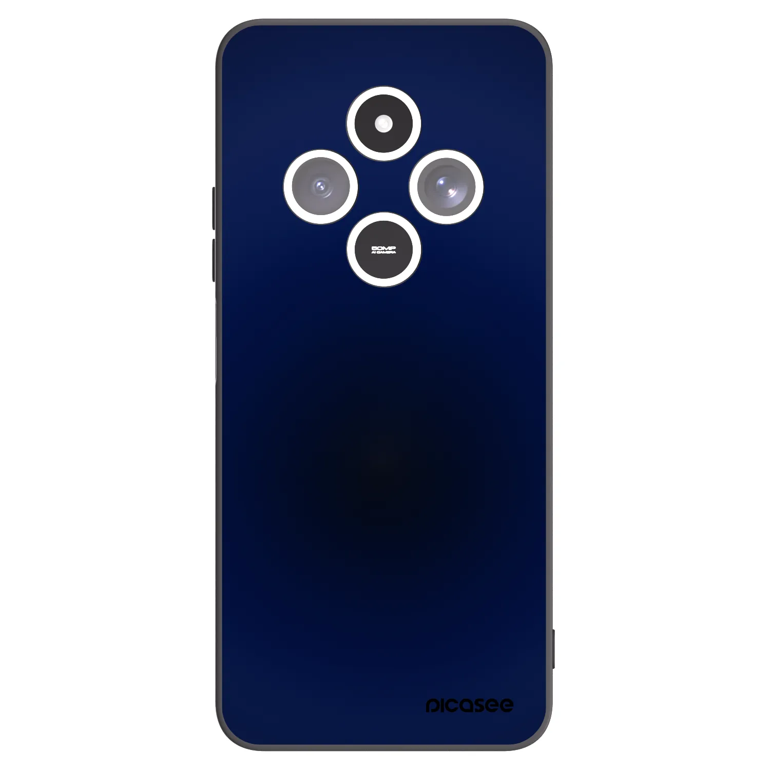 Picasee silikonski črni ovitek za Xiaomi Redmi 14C - Deep Ocean