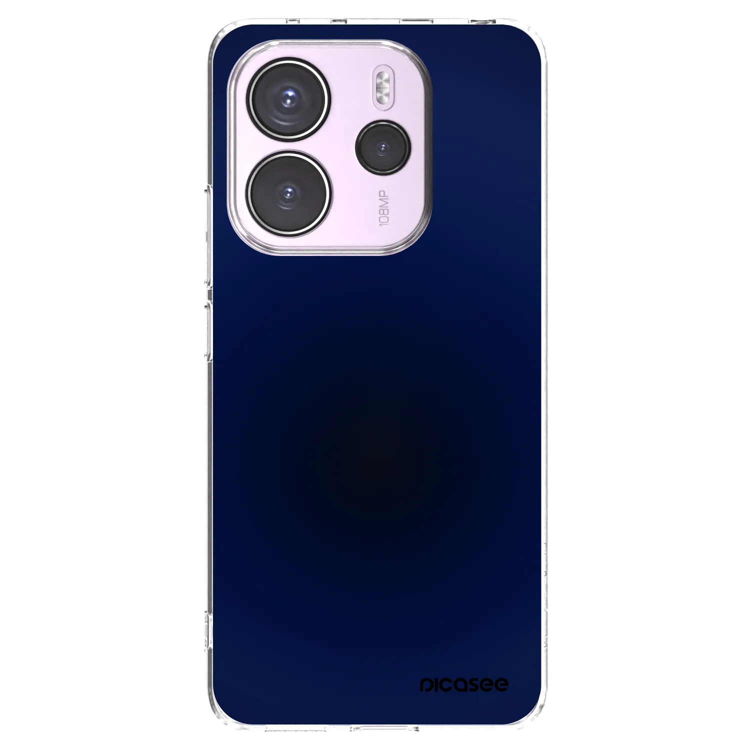 Picasee silikonski prozorni ovitek za Xiaomi Redmi Note 14 4G - Deep Ocean
