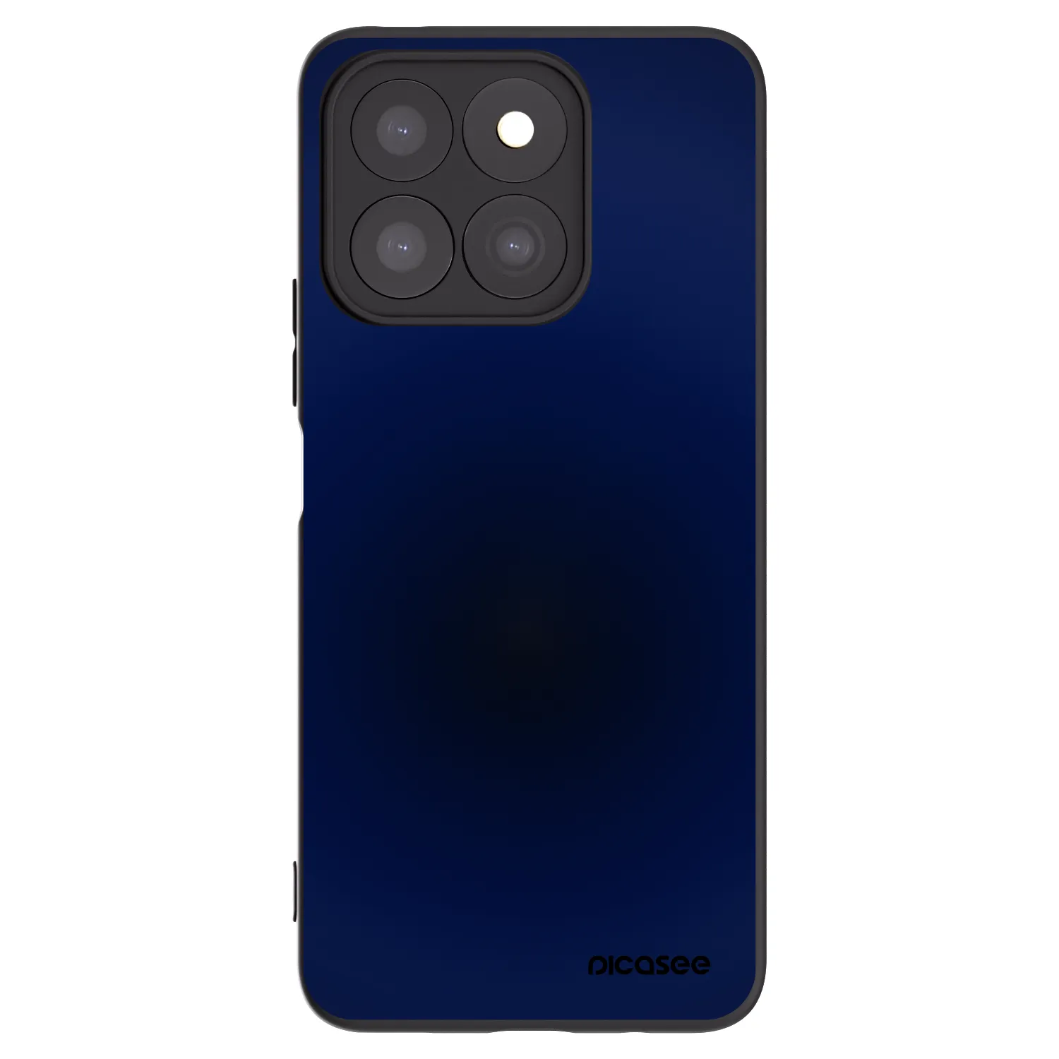 Picasee silikonski črni ovitek za Honor X8c - Deep Ocean