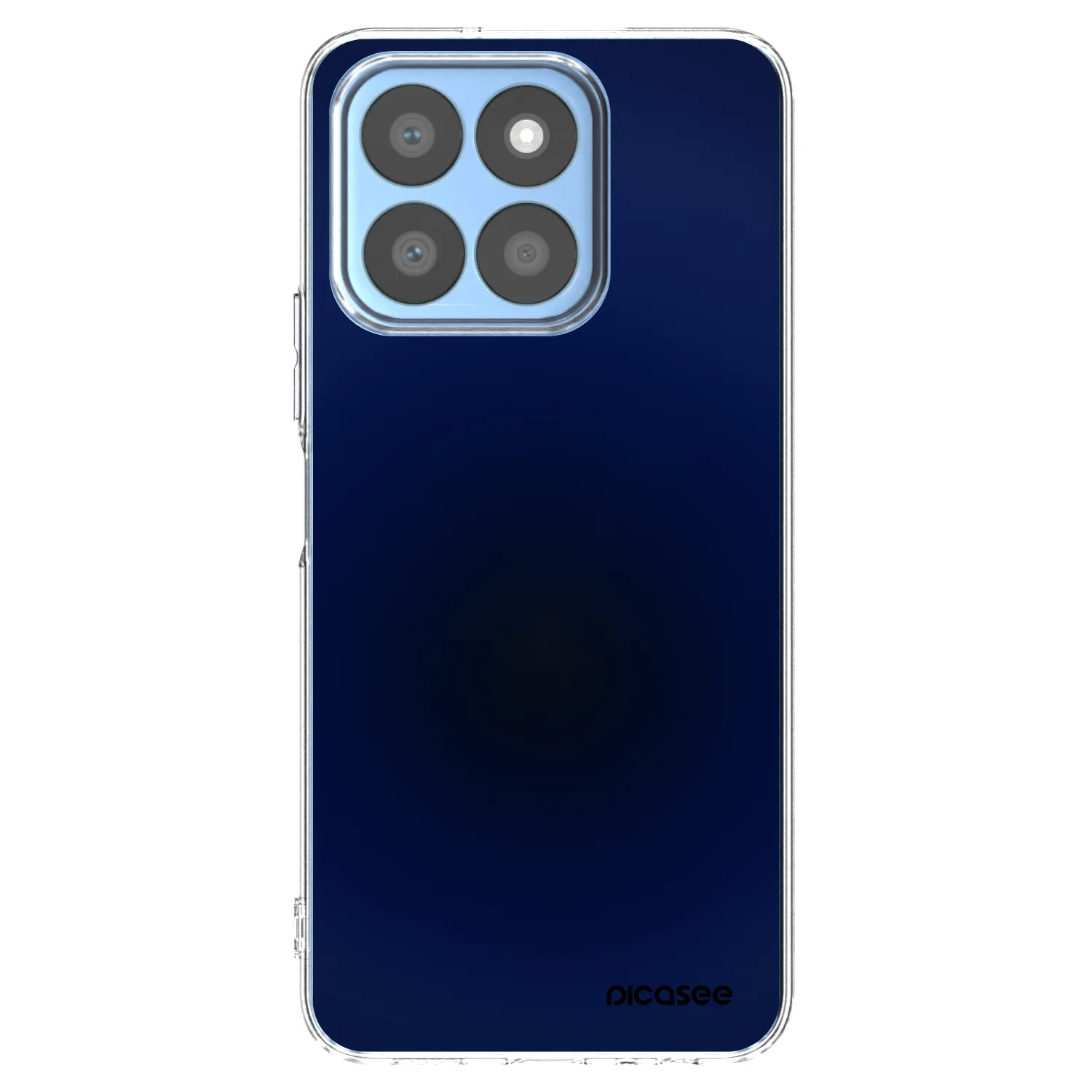Picasee silikonski prozorni ovitek za Honor X8c - Deep Ocean