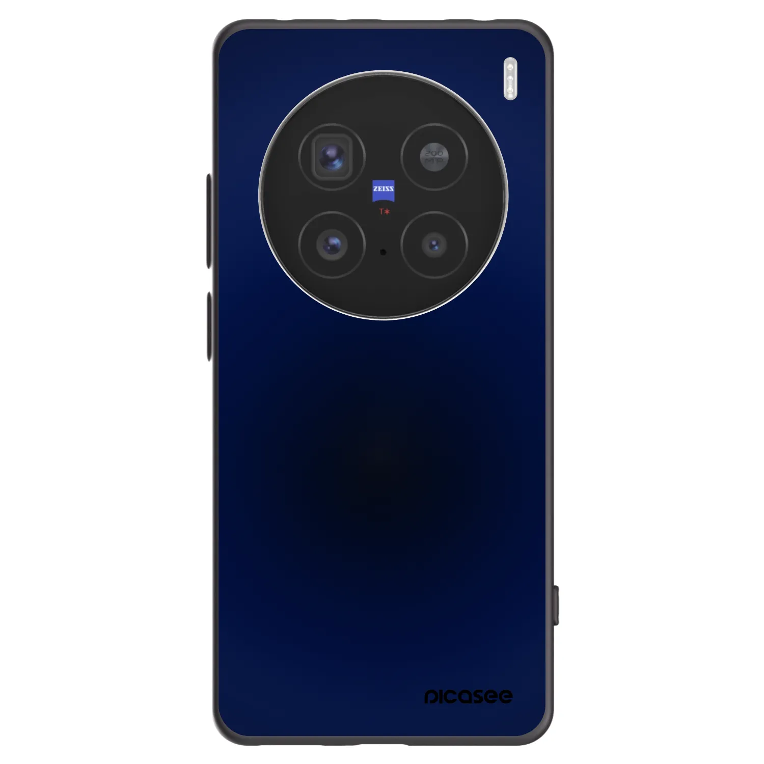 Picasee silikonski črni ovitek za Vivo X200 Pro - Deep Ocean