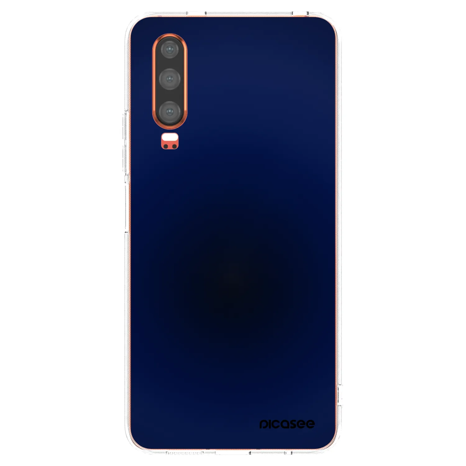 Picasee silikonski prozorni ovitek za Huawei P30 - Deep Ocean