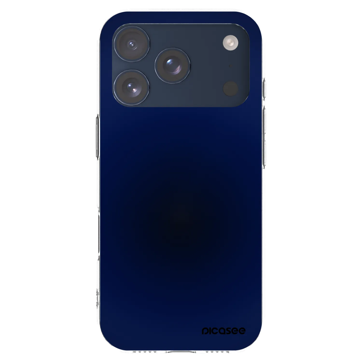 Picasee silikonski prozorni ovitek za Apple iPhone 17 Pro - Deep Ocean