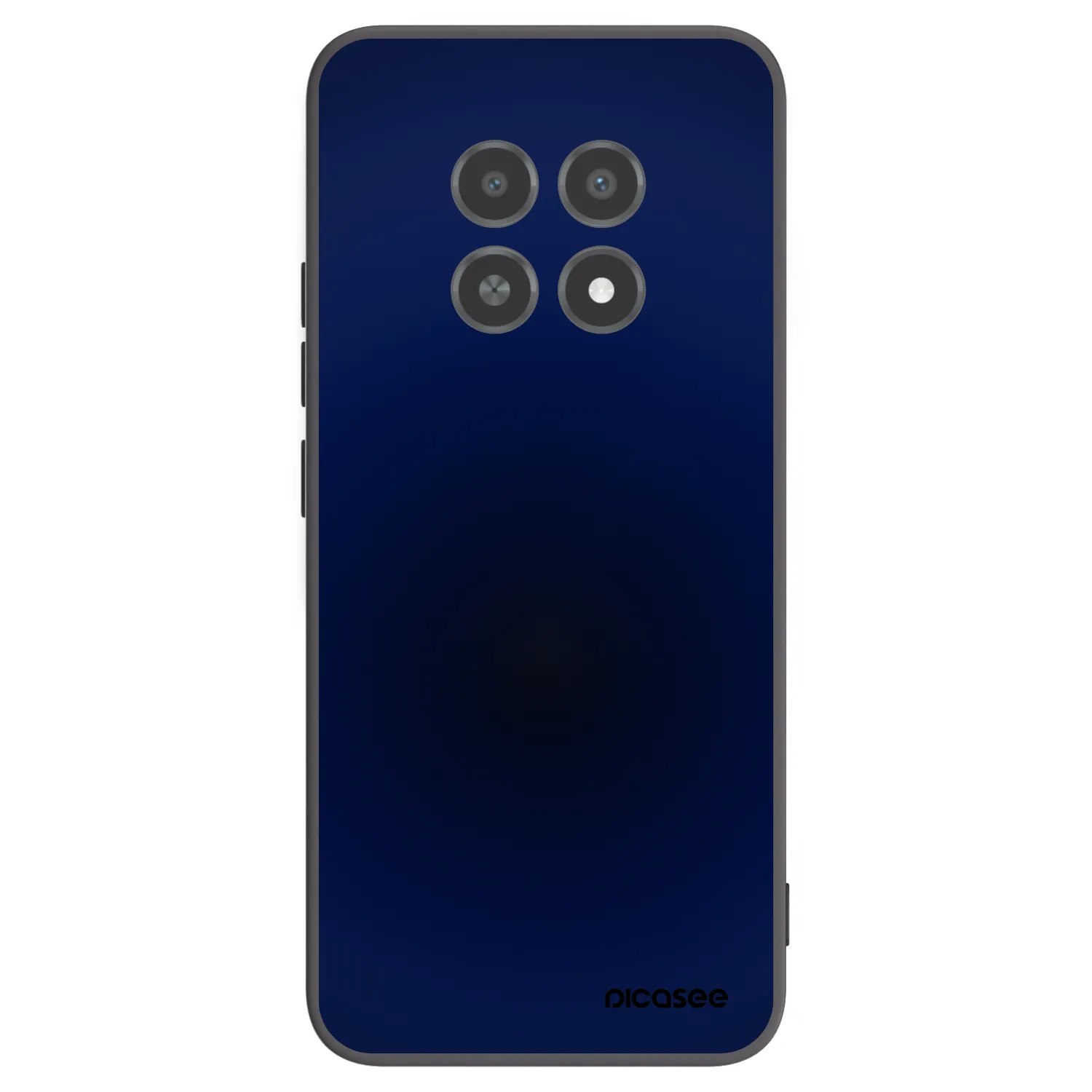 Picasee silikonski črni ovitek za Realme 12X - Deep Ocean