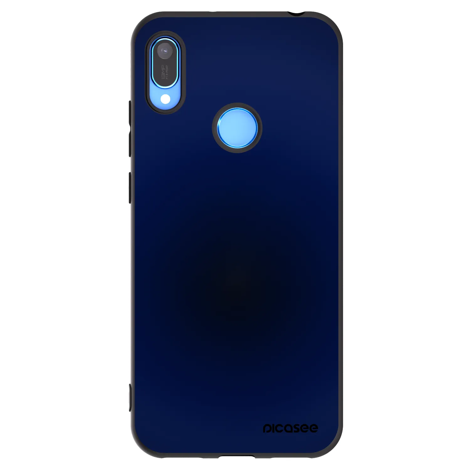 Picasee silikonski črni ovitek za Huawei Y6 2019 - Deep Ocean
