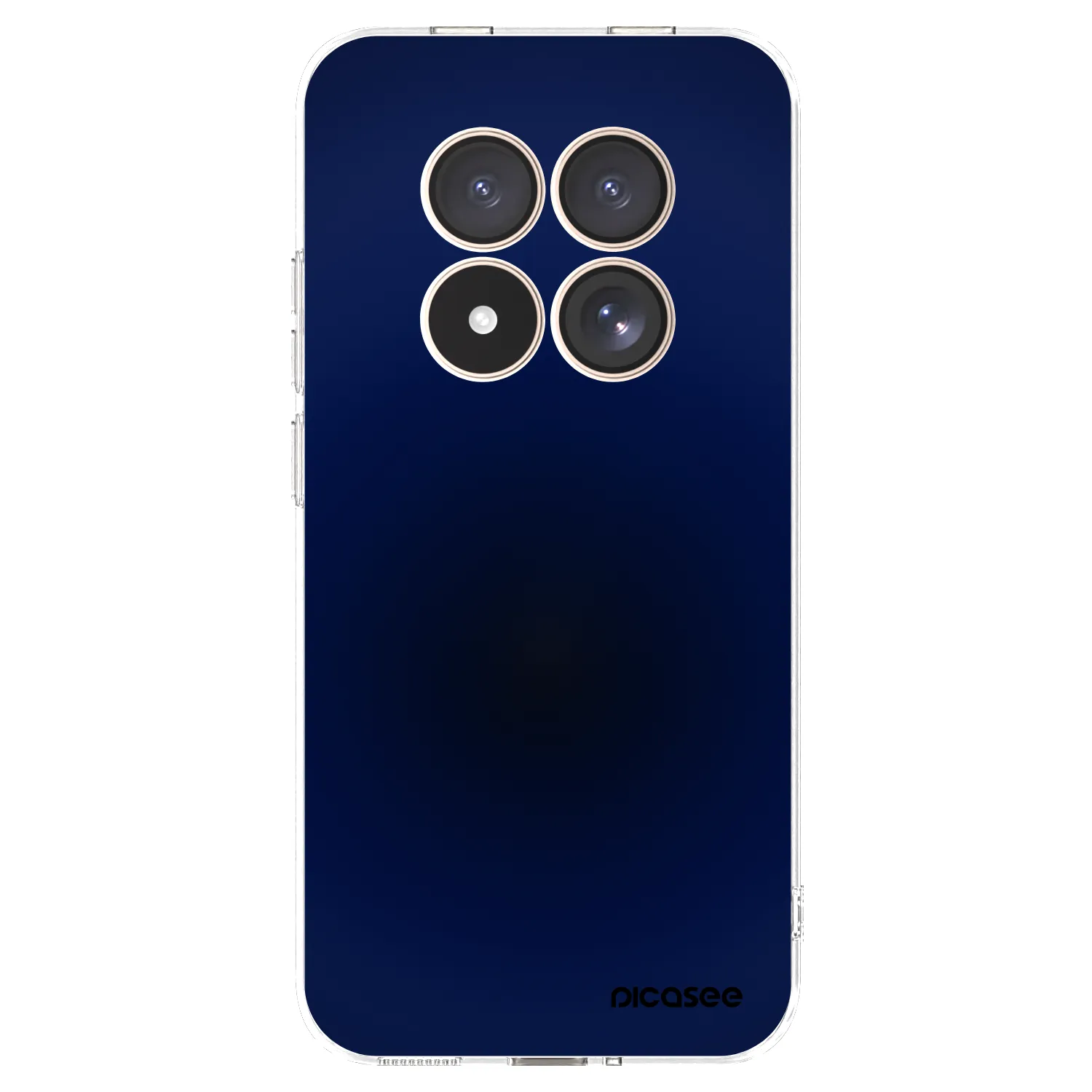 Picasee silikonski prozorni ovitek za Xiaomi Redmi Note 15 Pro 4G - Deep Ocean