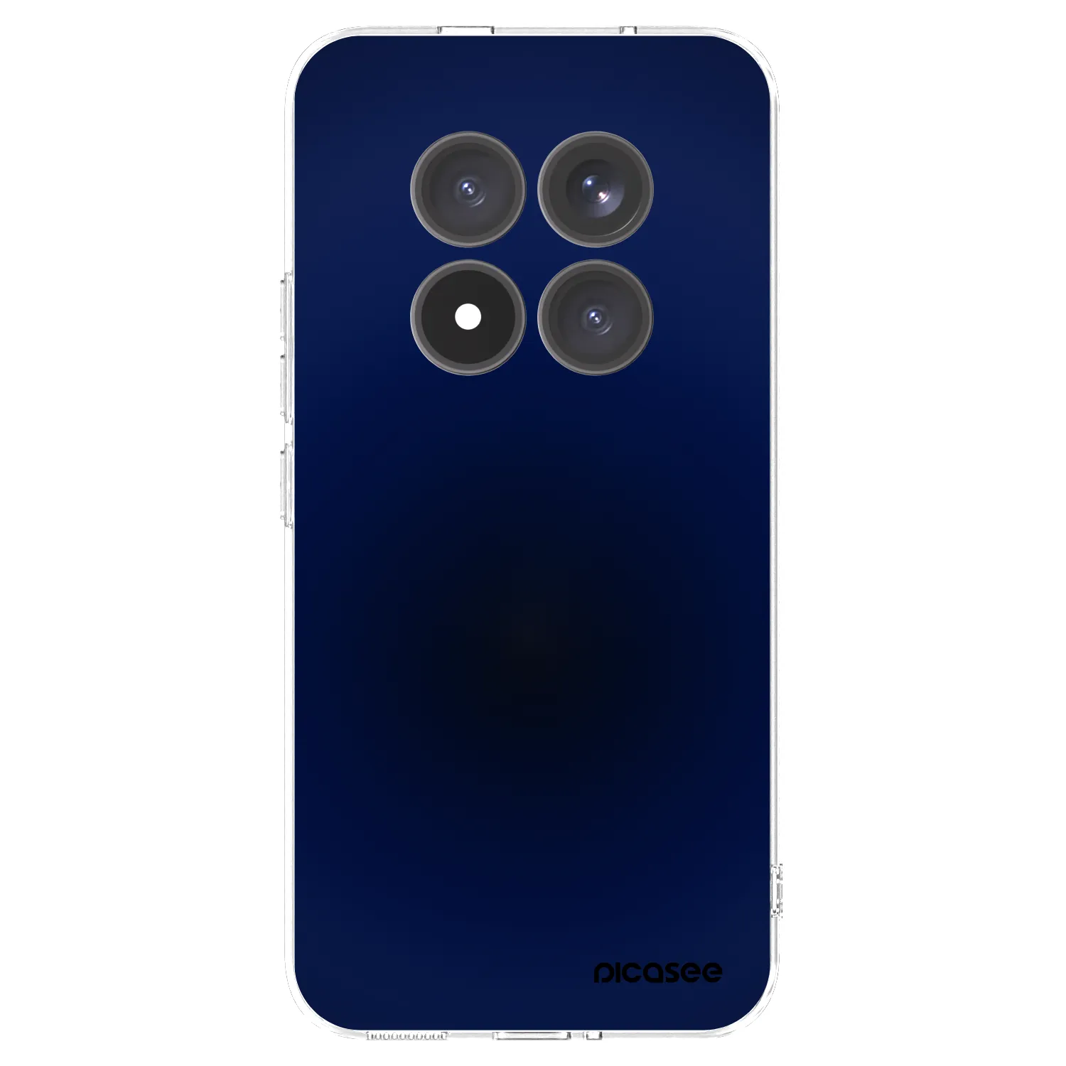 Picasee silikonski prozorni ovitek za Xiaomi Redmi Note 15 Pro+ - Deep Ocean