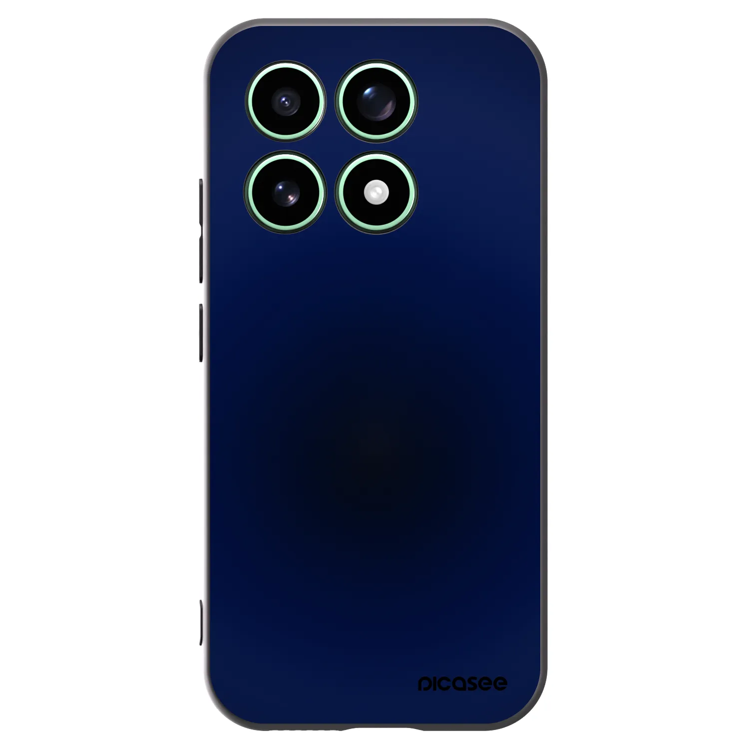 Picasee silikonski črni ovitek za Xiaomi 17 - Deep Ocean