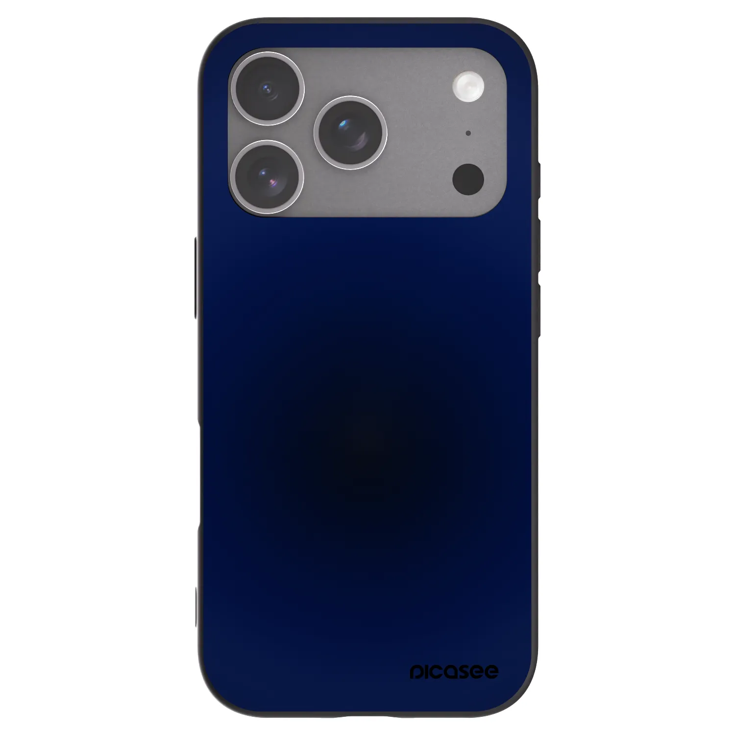 Picasee silikonski črni ovitek za Apple iPhone 18 Pro - Deep Ocean