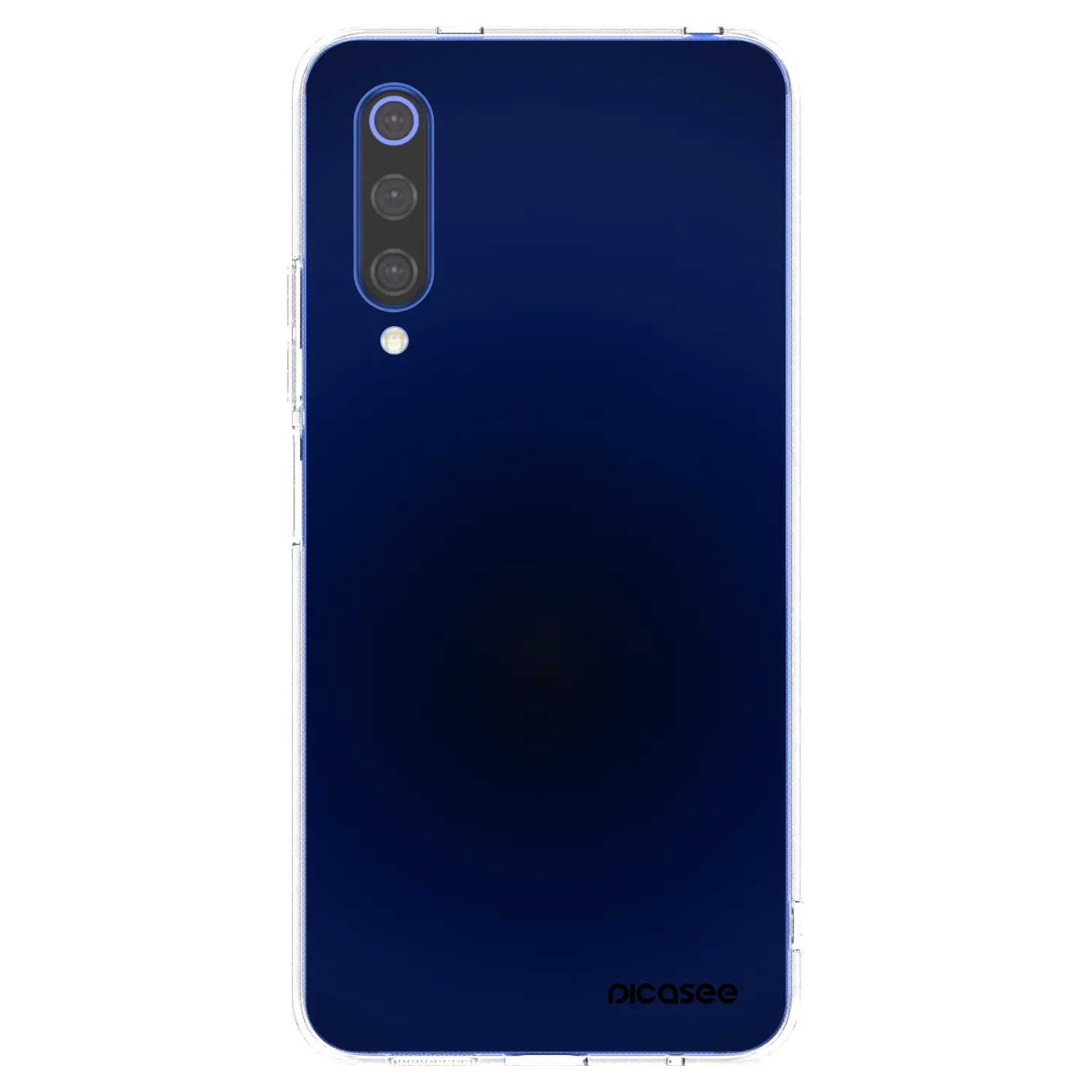Picasee silikonski prozorni ovitek za Xiaomi Mi 9 SE - Deep Ocean