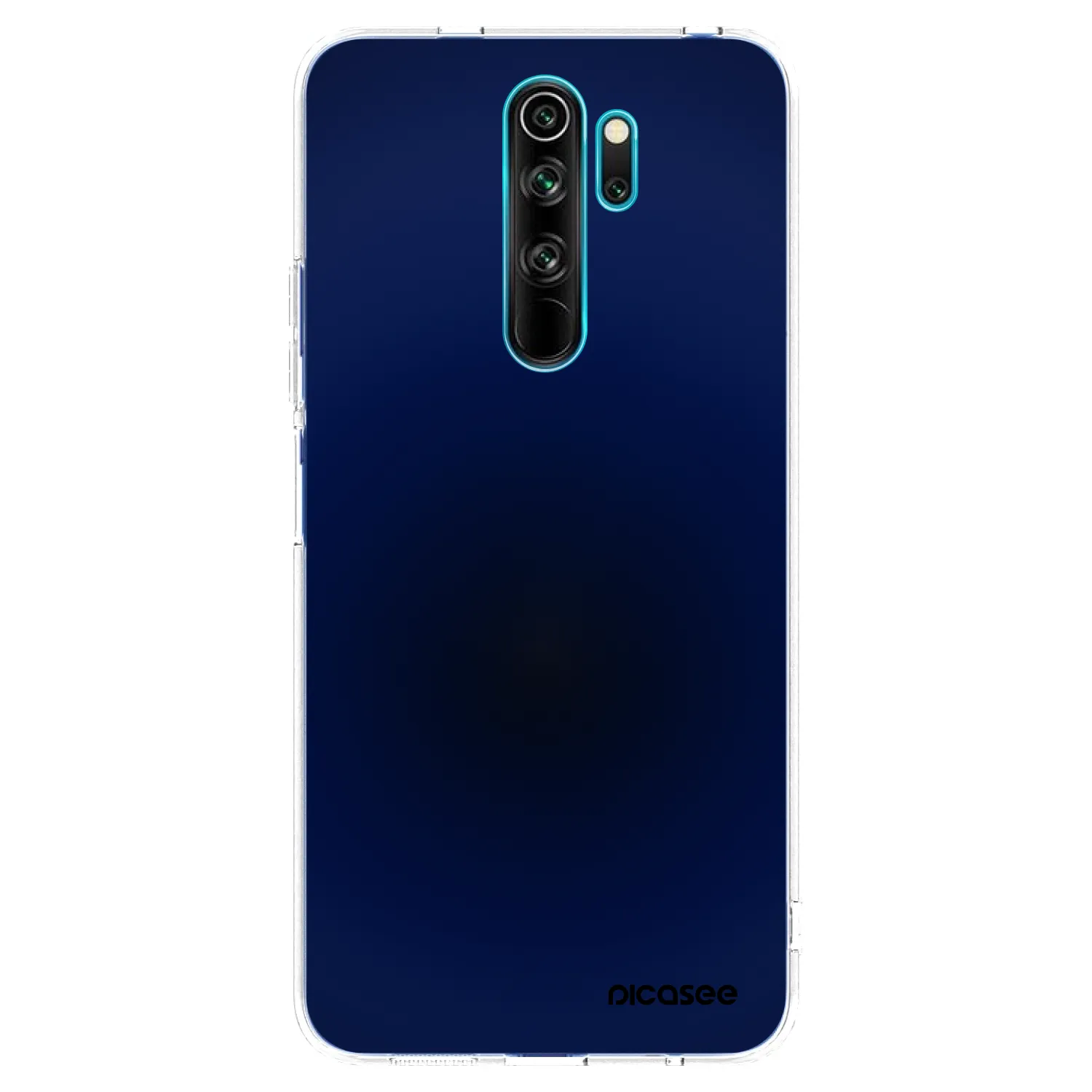 Picasee silikonski prozorni ovitek za Xiaomi Redmi Note 8 Pro - Deep Ocean