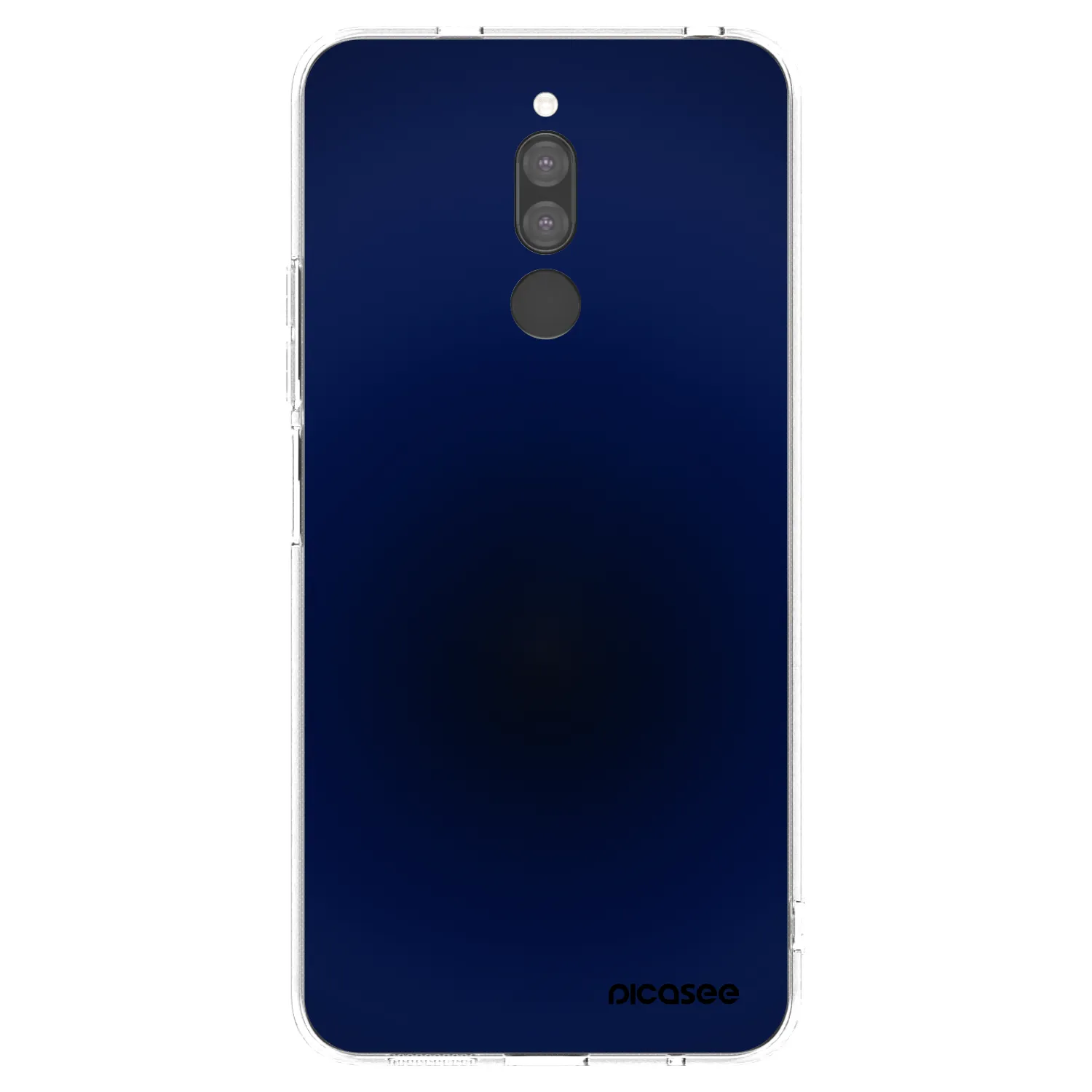 Picasee silikonski prozorni ovitek za Xiaomi Redmi 8 - Deep Ocean