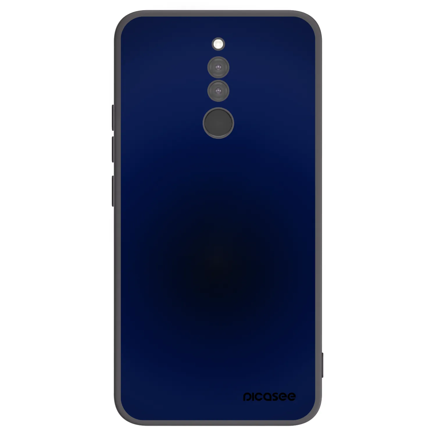 Picasee silikonski črni ovitek za Xiaomi Redmi 8 - Deep Ocean