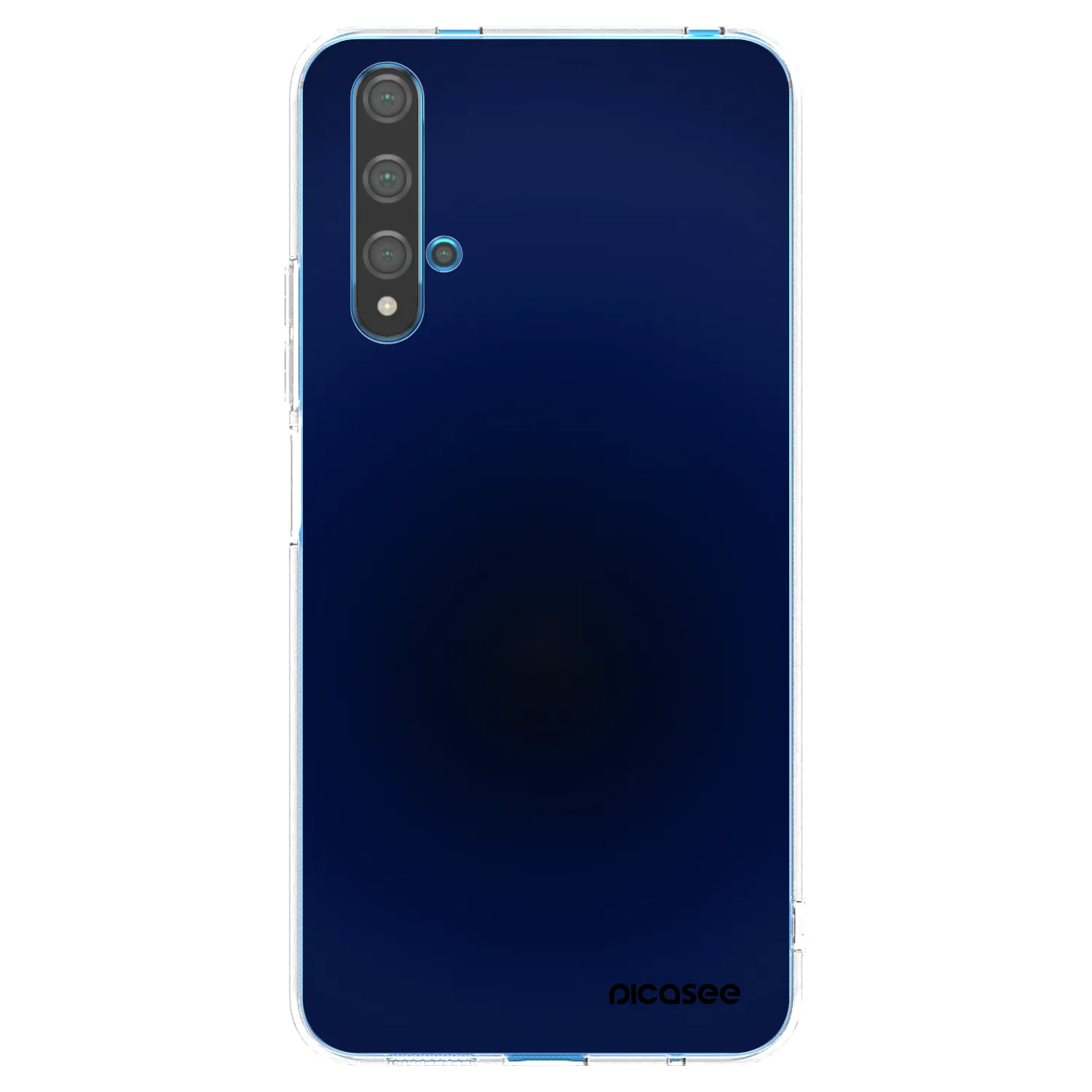 Picasee silikonski prozorni ovitek za Huawei Nova 5T - Deep Ocean