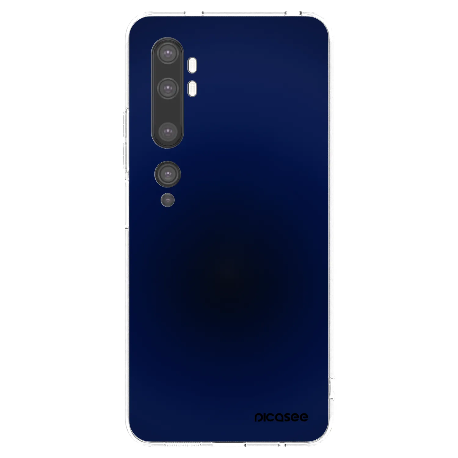 Picasee silikonski prozorni ovitek za Xiaomi Mi Note 10 (Pro) - Deep Ocean