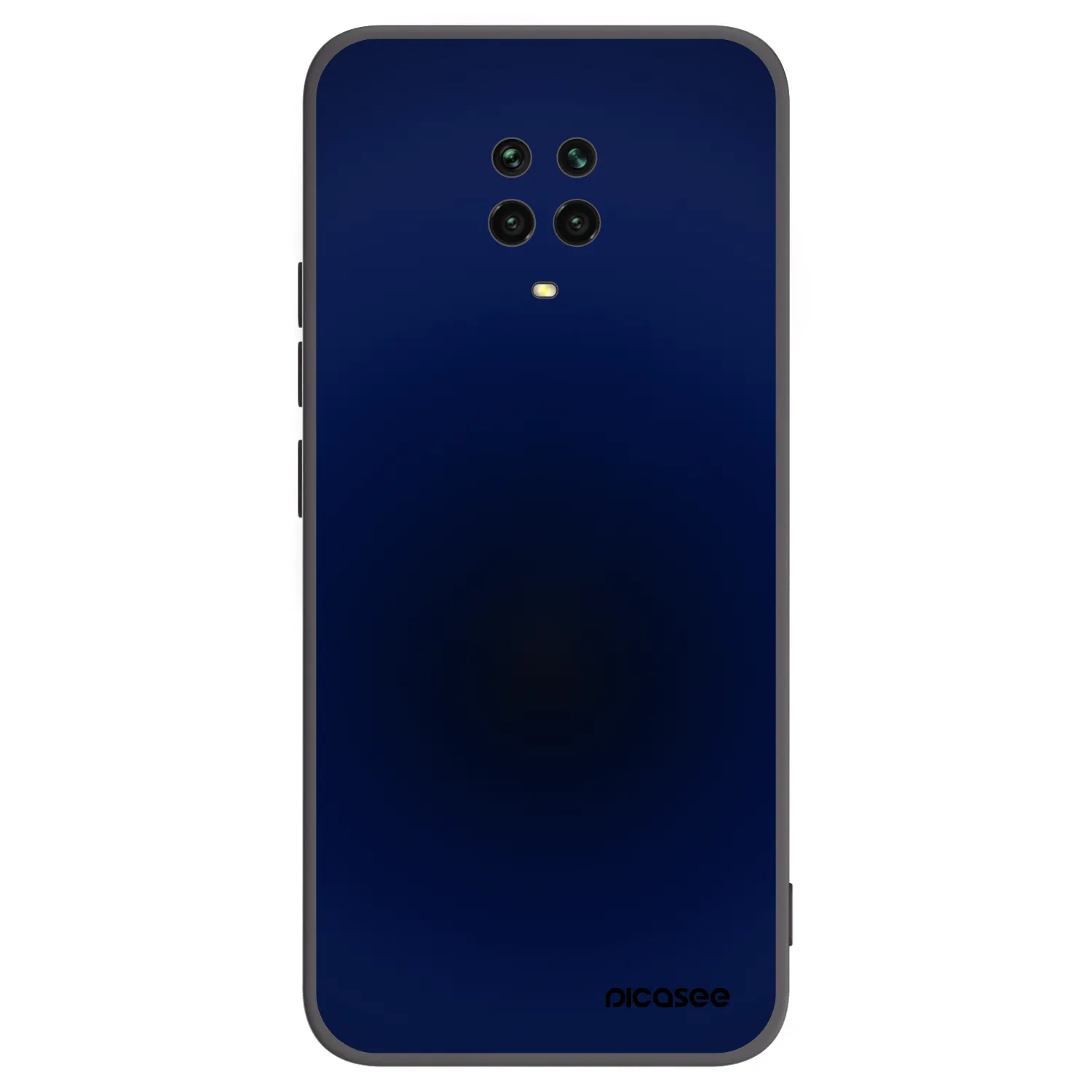 Picasee silikonski črni ovitek za Xiaomi Redmi Note 9 Pro - Deep Ocean