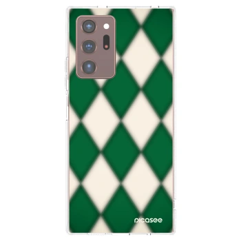 Picasee silikonski prozorni ovitek za Samsung Galaxy Note 20 Ultra - Emerald Diamond