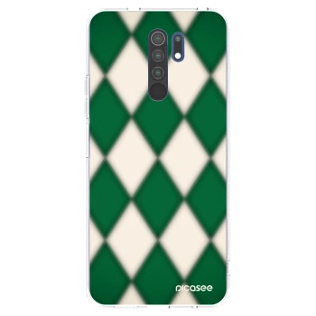 Picasee silikonski prozorni ovitek za Xiaomi Redmi 9 - Emerald Diamond