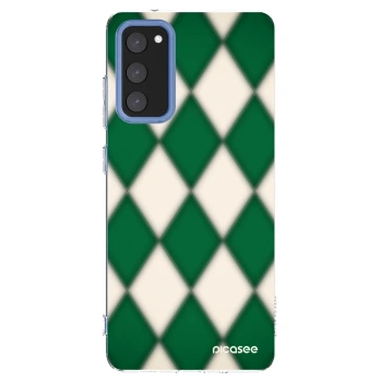 Picasee silikonski prozorni ovitek za Samsung Galaxy S20 FE - Emerald Diamond