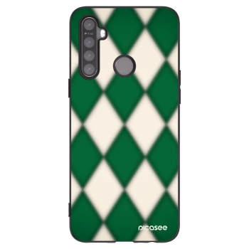 Picasee silikonski črni ovitek za Realme 5 - Emerald Diamond