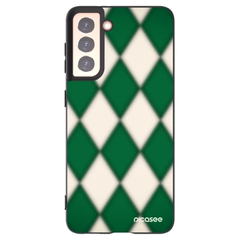 Picasee silikonski črni ovitek za Samsung Galaxy S21 5G G991B - Emerald Diamond