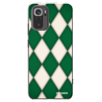 Picasee silikonski prozorni ovitek za Xiaomi Redmi Note 10 - Emerald Diamond