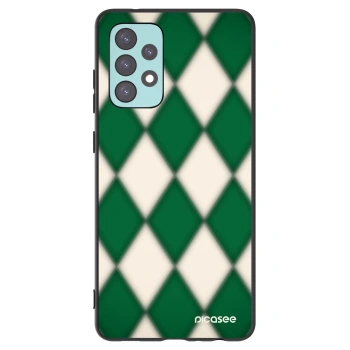 Picasee silikonski črni ovitek za Samsung Galaxy A72 A725F - Emerald Diamond