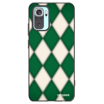 Picasee silikonski črni ovitek za Xiaomi Redmi Note 10 Pro - Emerald Diamond
