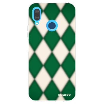 Picasee silikonski prozorni ovitek za Huawei P20 Lite - Emerald Diamond
