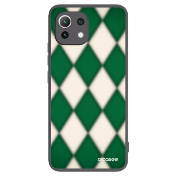 Picasee silikonski črni ovitek za Xiaomi Mi 11 Lite - Emerald Diamond