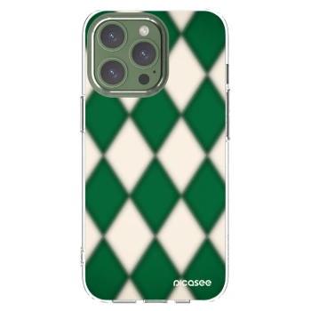 Picasee silikonski prozorni ovitek za Apple iPhone 13 Pro - Emerald Diamond