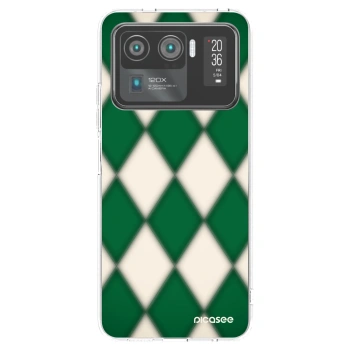 Picasee silikonski prozorni ovitek za Xiaomi Mi 11 Ultra - Emerald Diamond