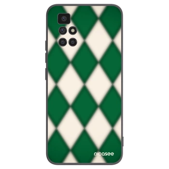 Picasee silikonski črni ovitek za Xiaomi Redmi 10 - Emerald Diamond
