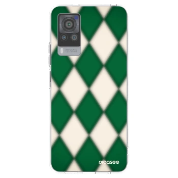 Picasee silikonski prozorni ovitek za Vivo X60 Pro 5G - Emerald Diamond