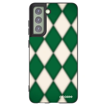 Picasee silikonski črni ovitek za Samsung Galaxy S21 FE 5G - Emerald Diamond