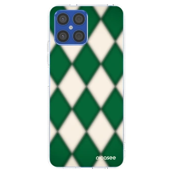 Picasee silikonski prozorni ovitek za Honor X8 4G - Emerald Diamond