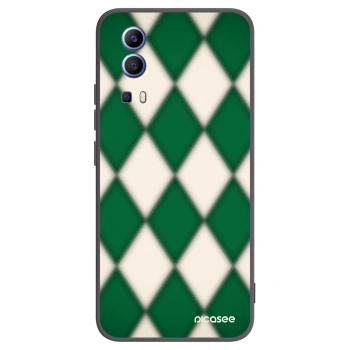 Picasee silikonski črni ovitek za Vivo Y52 5G - Emerald Diamond