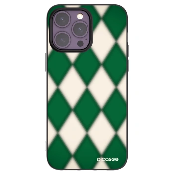 Picasee silikonski črni ovitek za Apple iPhone 14 Pro Max - Emerald Diamond