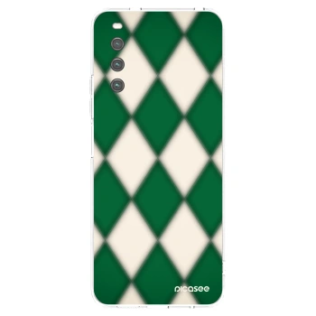 Picasee silikonski prozorni ovitek za Sony Xperia 10 IV 5G - Emerald Diamond