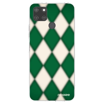 Picasee silikonski prozorni ovitek za Realme C21Y - Emerald Diamond