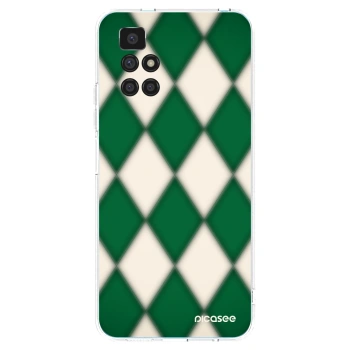 Picasee silikonski prozorni ovitek za Xiaomi Redmi 10 (2022) - Emerald Diamond