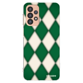 Picasee silikonski prozorni ovitek za Samsung Galaxy A23 A236B 5G - Emerald Diamond