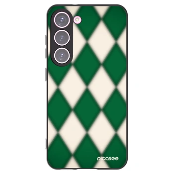 Picasee silikonski črni ovitek za Samsung Galaxy S23 5G - Emerald Diamond