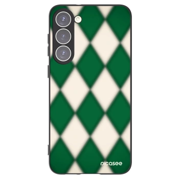 Picasee silikonski črni ovitek za Samsung Galaxy S23+ 5G - Emerald Diamond