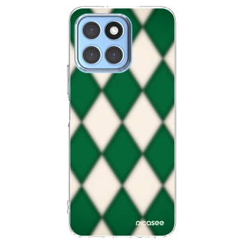 Picasee silikonski prozorni ovitek za Honor X8 5G - Emerald Diamond