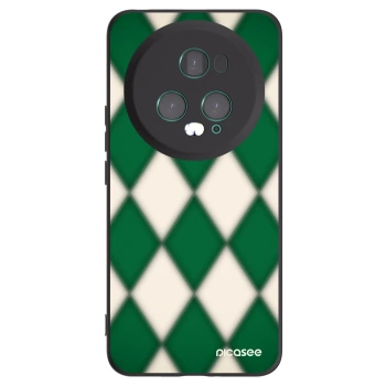 Picasee silikonski črni ovitek za Honor Magic5 Pro - Emerald Diamond