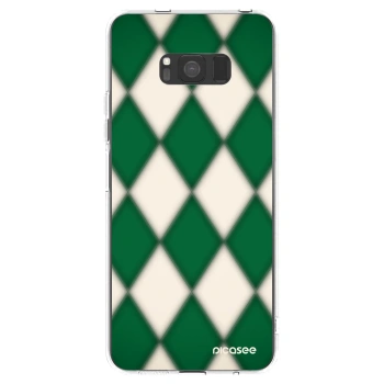 Picasee silikonski prozorni ovitek za Samsung Galaxy S8 G950F - Emerald Diamond