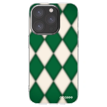 Picasee silikonski prozorni ovitek za Apple iPhone 15 Pro - Emerald Diamond