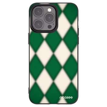 Picasee silikonski črni ovitek za Apple iPhone 15 Pro Max - Emerald Diamond